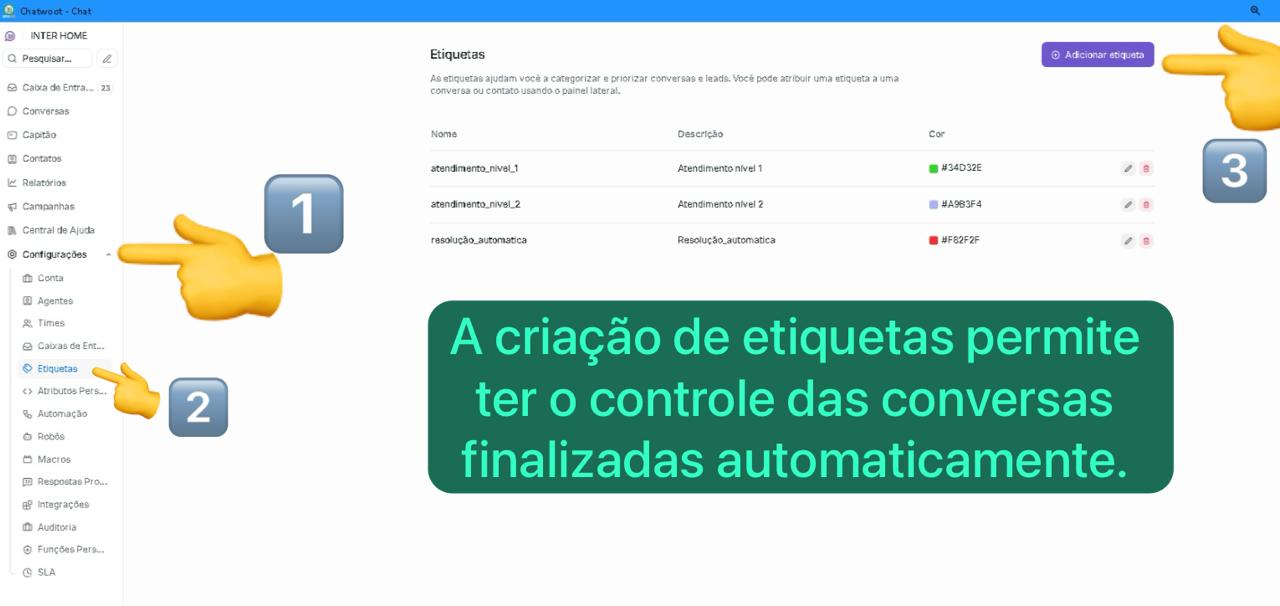 Configurações